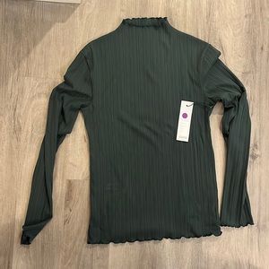 **TWO FOR $50** Kotn women’s textured high collar top BNWT